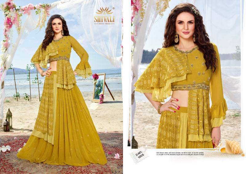 Shivali Fashion Khwaab Georgette Stylish Designer Party Wear Indo Western