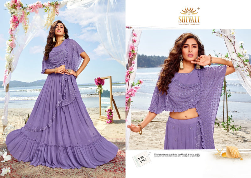 Shivali Fashion Khwaab Georgette Stylish Designer Party Wear Indo Western