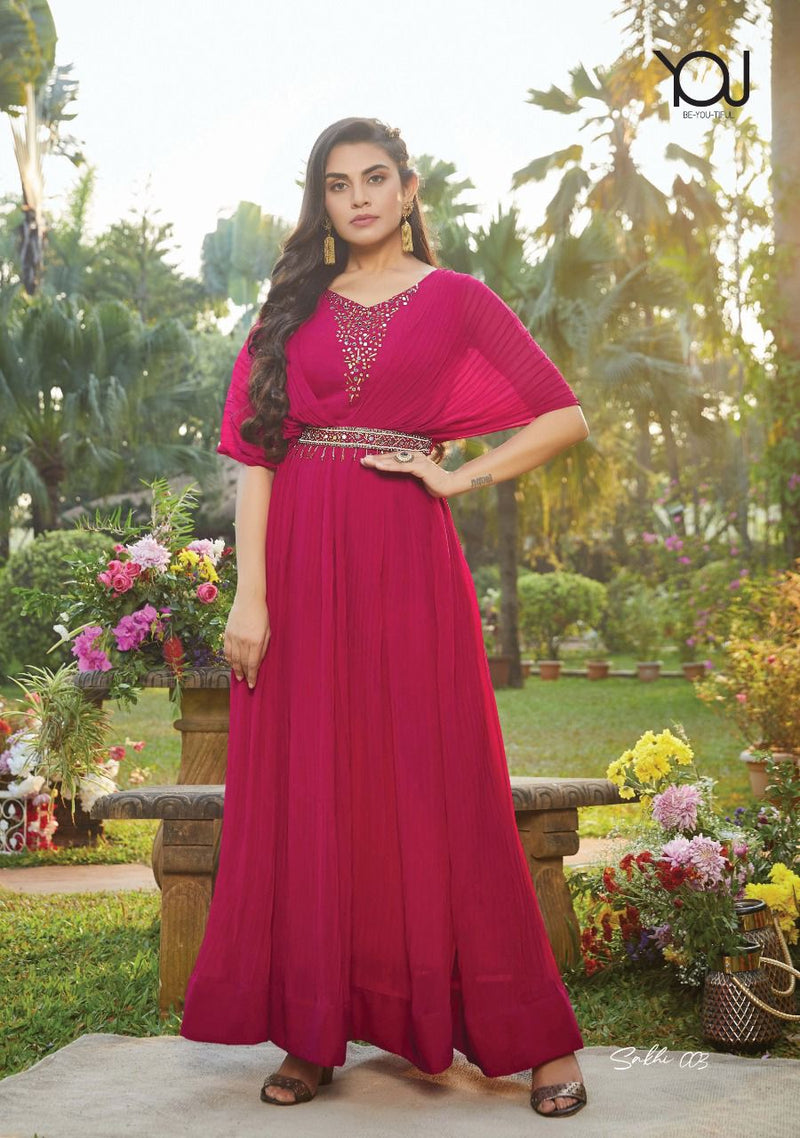 Wanna Sakhi Fancy Stylish Designer Party Wear Kurti