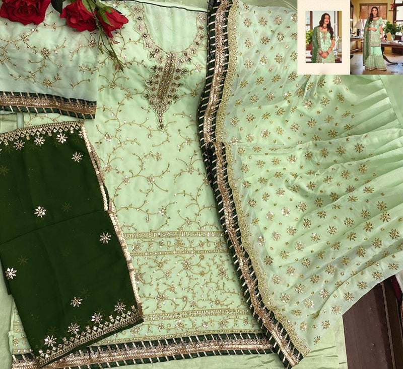Mishal Fab Dno 8021 Heavy Georgette Stylish Designer Festival Look Kurti