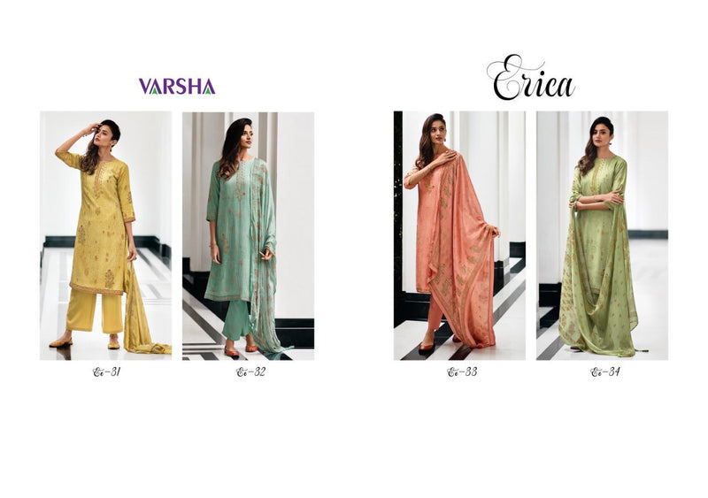 Varsha Erica Muslin With Embroidered Digital Print Casual Wear Salwar Suit