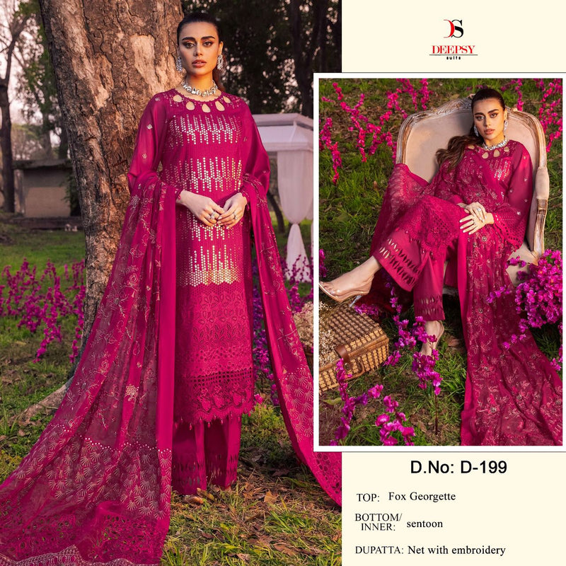 Deepsy Suits Mariab Embroidered 24 Rayon Cotton Wholesale Pakistani Salwar  Suit Catalog