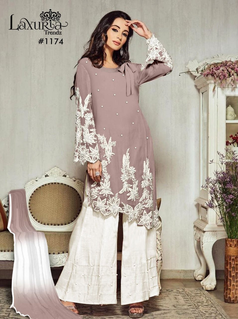 Luxuria Trendz Dno 1174 C Fox Georgette Stylish Designer Pakistani style Pret Kurti