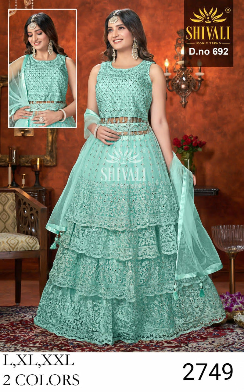 Shivali Dno 692 Fancy Stylish Designer Party Wear Graceful Look Indo Western