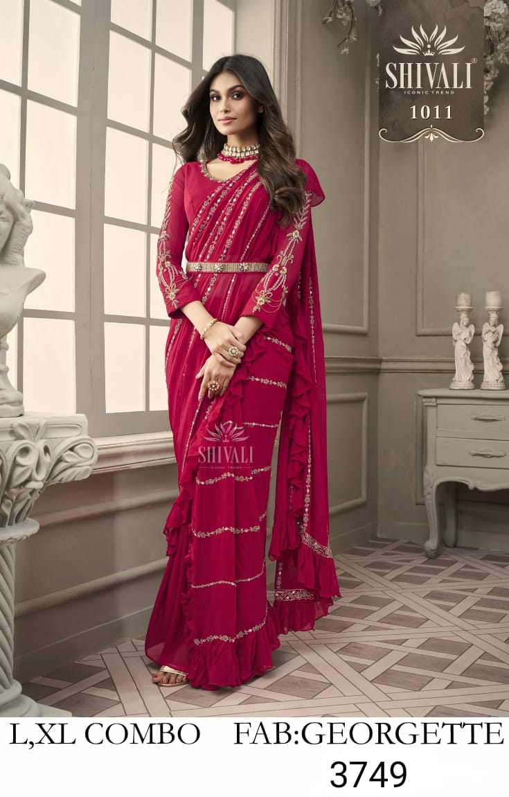 Shivali Dno 1011 Fancy Stylish Designer Party Wear Gorgeous Elegant Look Saree