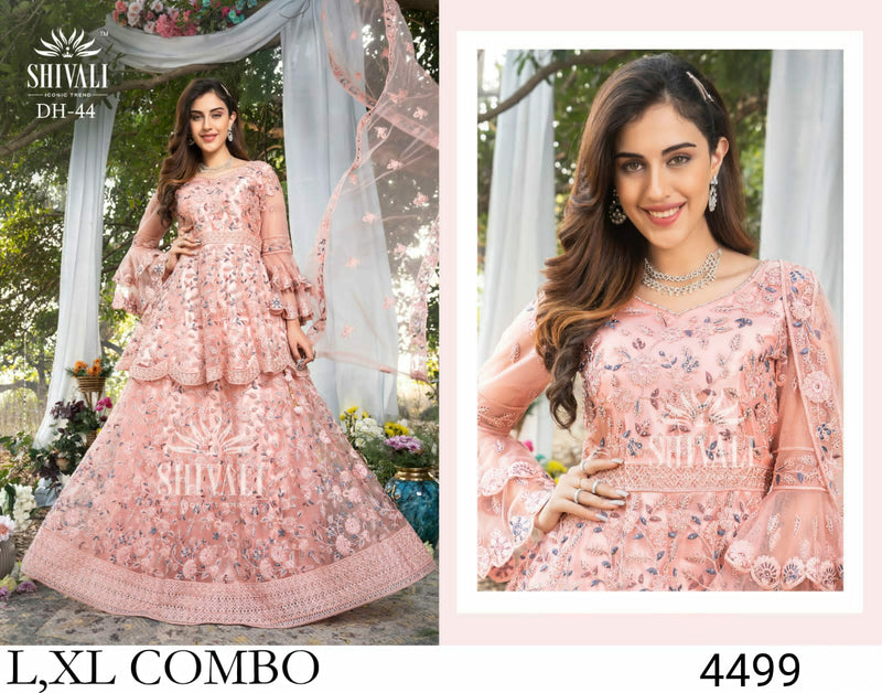 Shivali Dh 44 Fancy With Embroidered Stylish Designer Wedding Wear Modern Lehenga Choli