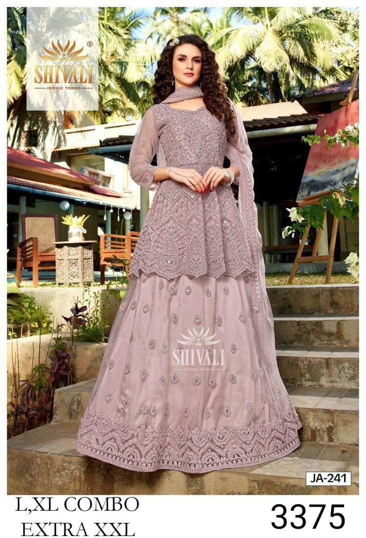 Shivali Dno JA 241 Georgette With Heavy Hand Work Stylish Designer Party Wear Indo Western