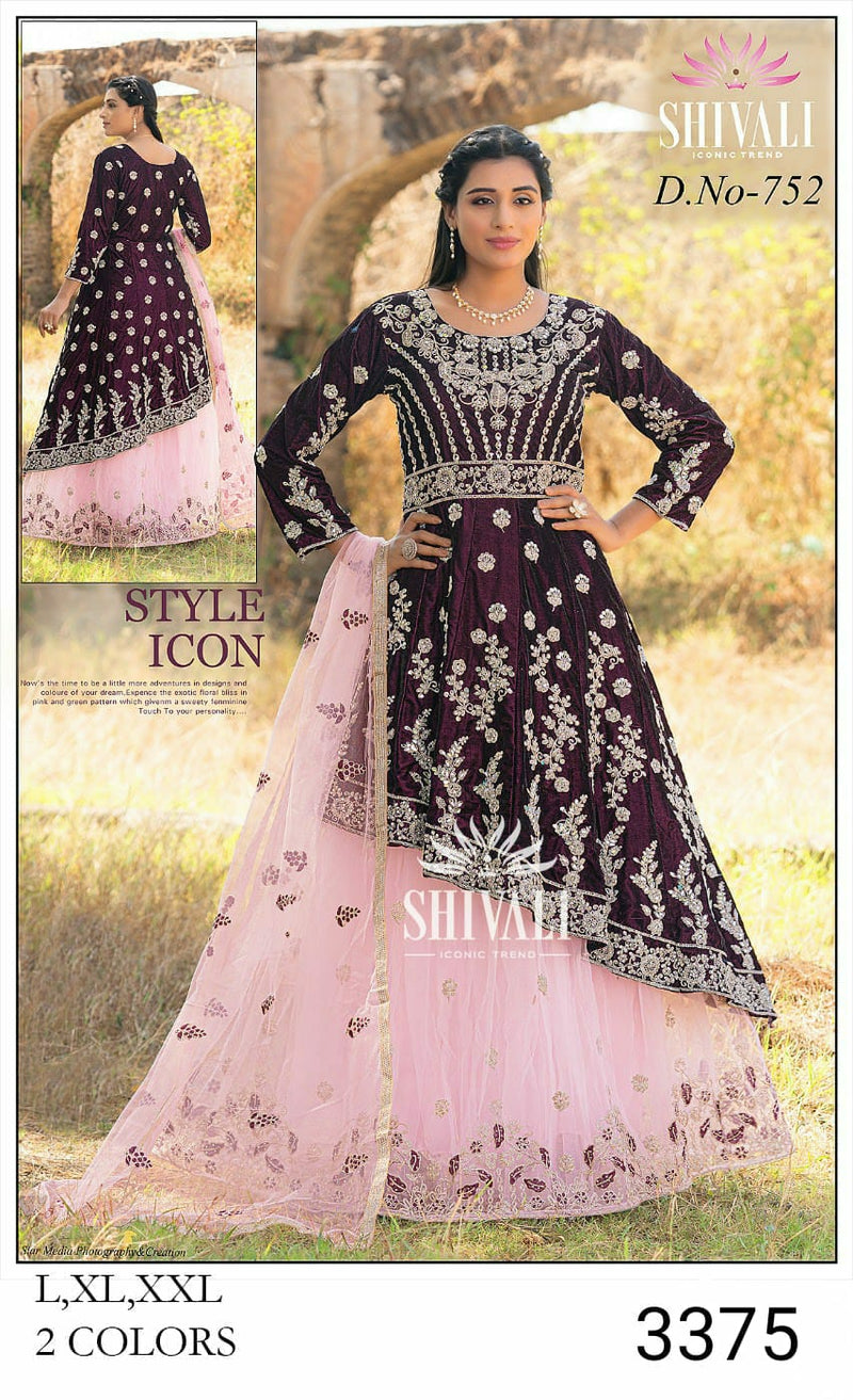 Shivali Dno 752 Fancy Stylish Designer Wedding Wear Indo Western