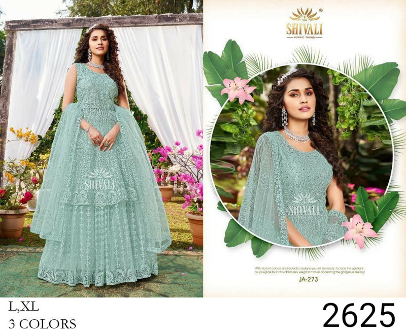 Shivali Dno 273 Fancy With Hand Work Stylish Designer Wedding Wear Indo Western