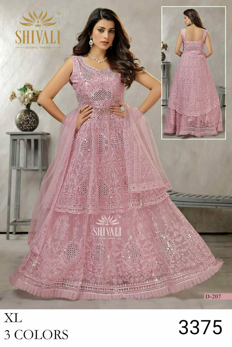Shivali Dno 207 Fancy Stylish Designer Heavy Work Graceful Look Modern Style Indo Western