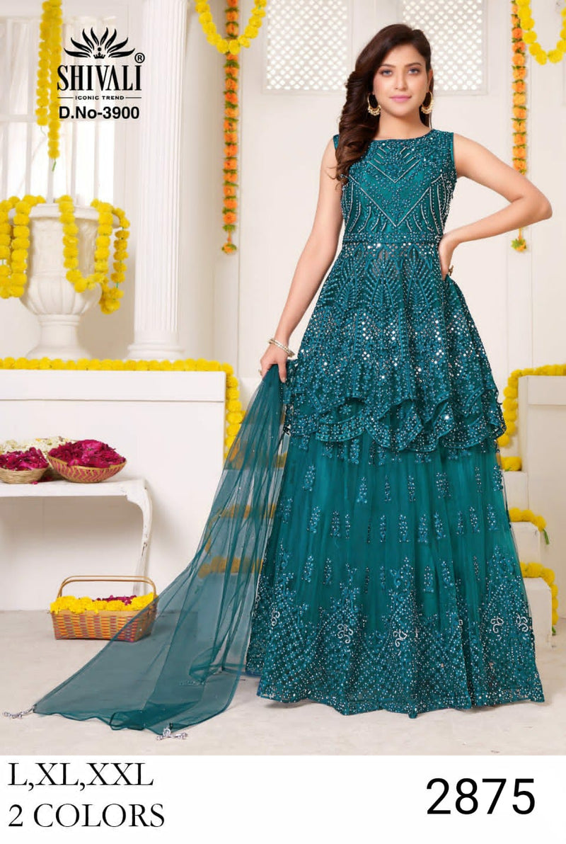 Shivali Dno 3900 Georgette Stylish Designer Party Wear Heavy Work Kurti