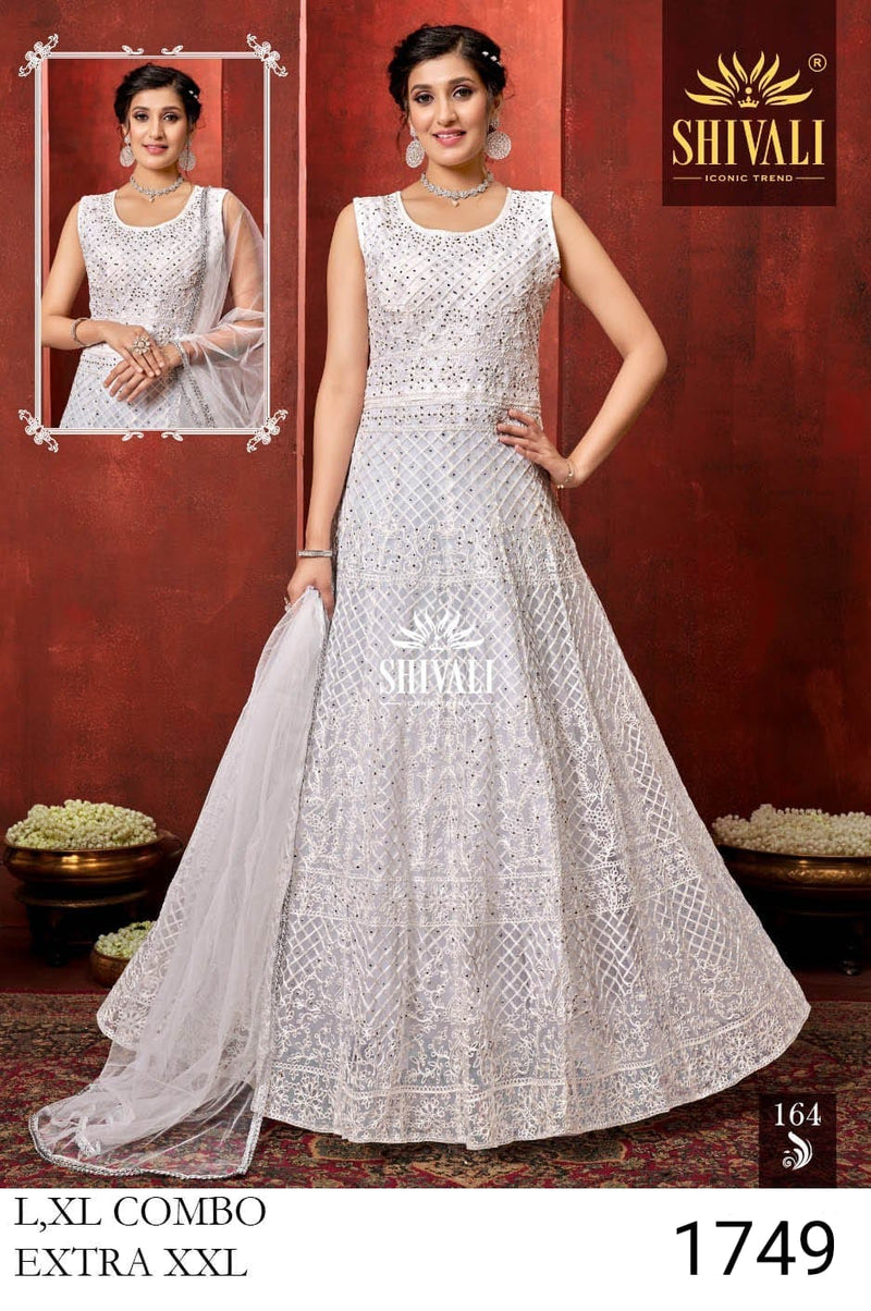 Shivali Dno 164 Fancy Stylish Designer Wedding Wear Graceful Look Gown