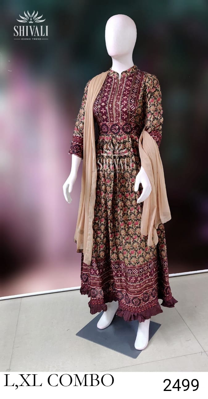 Shivali Dno 1029 Fancy  Stylish Designer Wear Printed Kurti