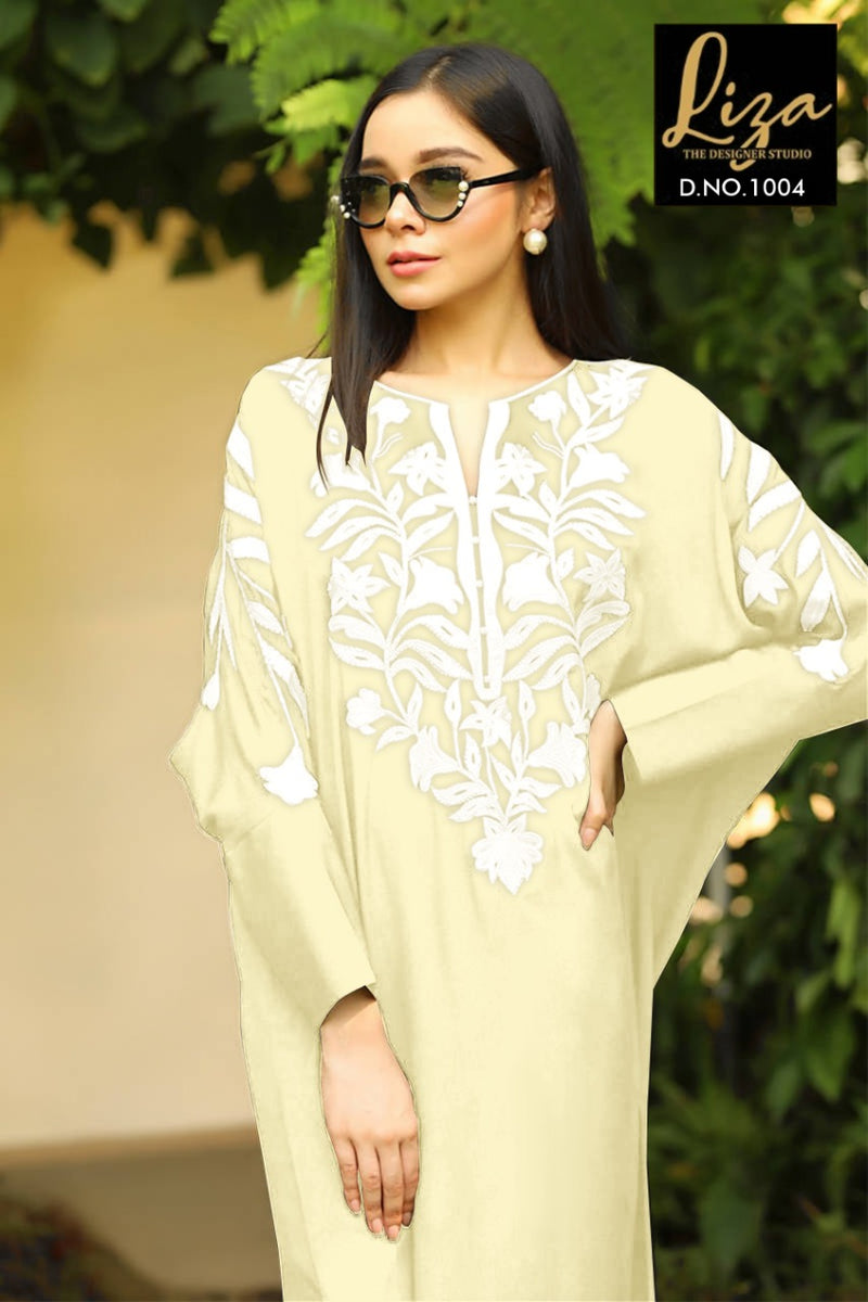 Liza Dno 1004 Georgette With Embroidered Stylish Designer Pakistani Style Kurti