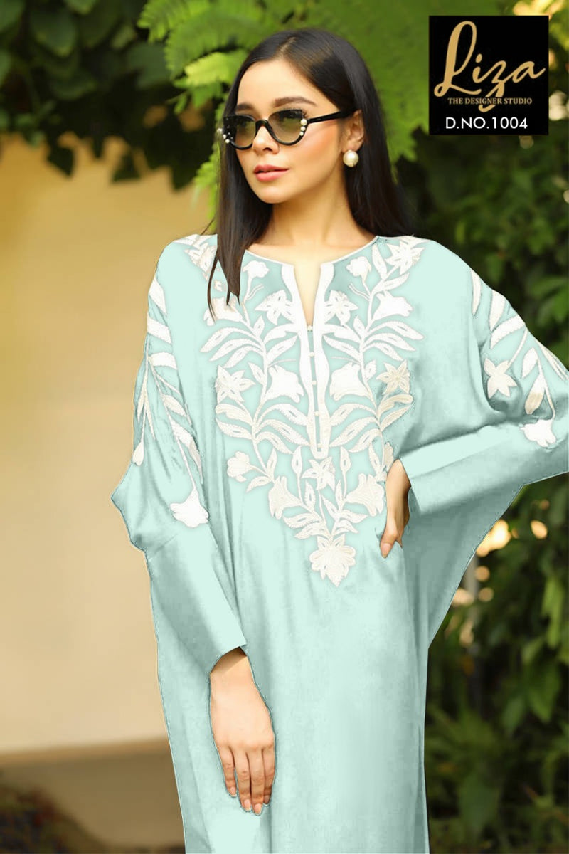 Liza Dno 1004 Georgette With Embroidered Stylish Designer Pakistani Style Kurti