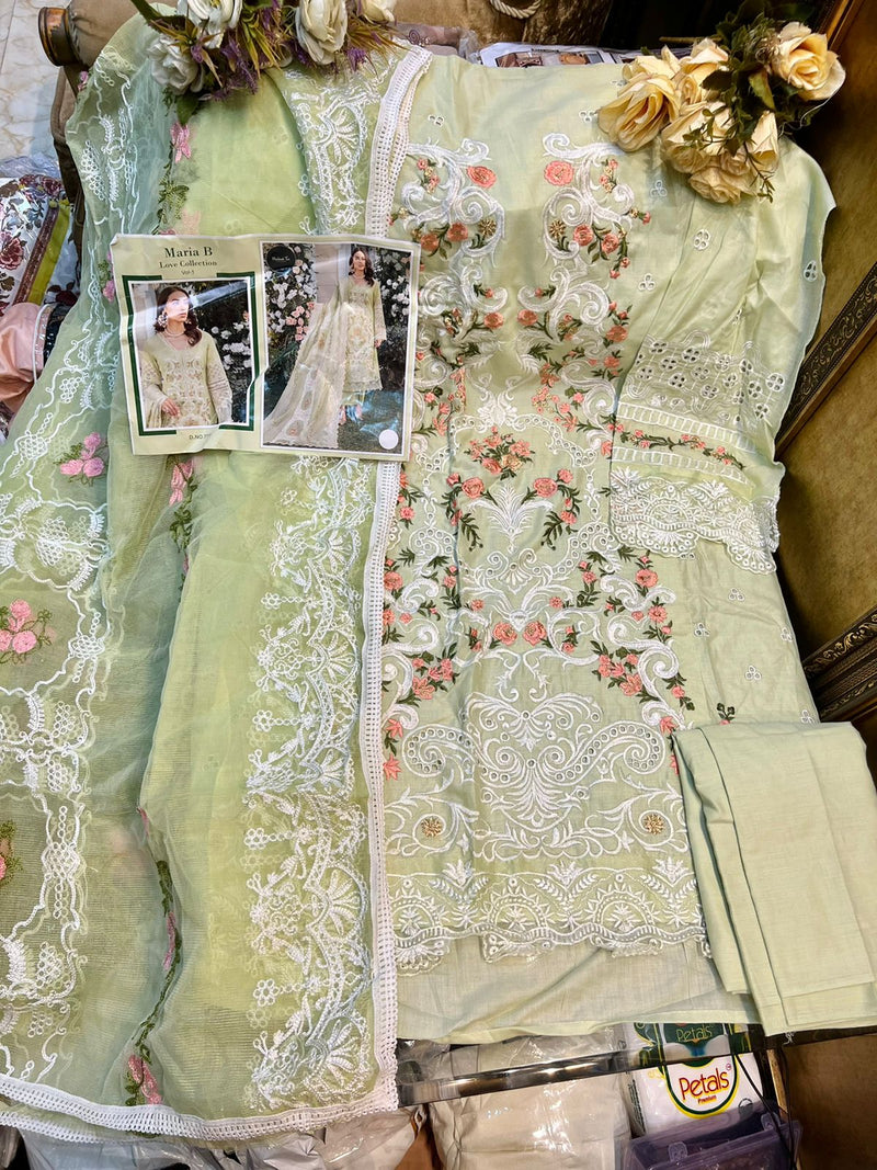 Mehboob Maria B Vol 3 Cotton Stylish Designer Printed Casual Wear Salwar Kameez