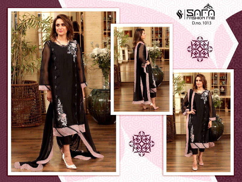 Safa Fashion Dno 1013 Georgette With Embroidered Stylish Designer Pakistani Style Kurti