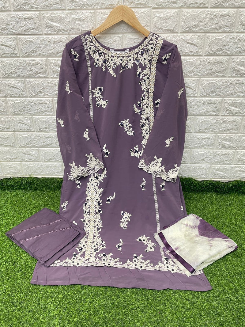 Laxuria Trendz Dno 1195 Fox Georgette Stylish Designer Party Wear Pakistani Style Pret Kurti