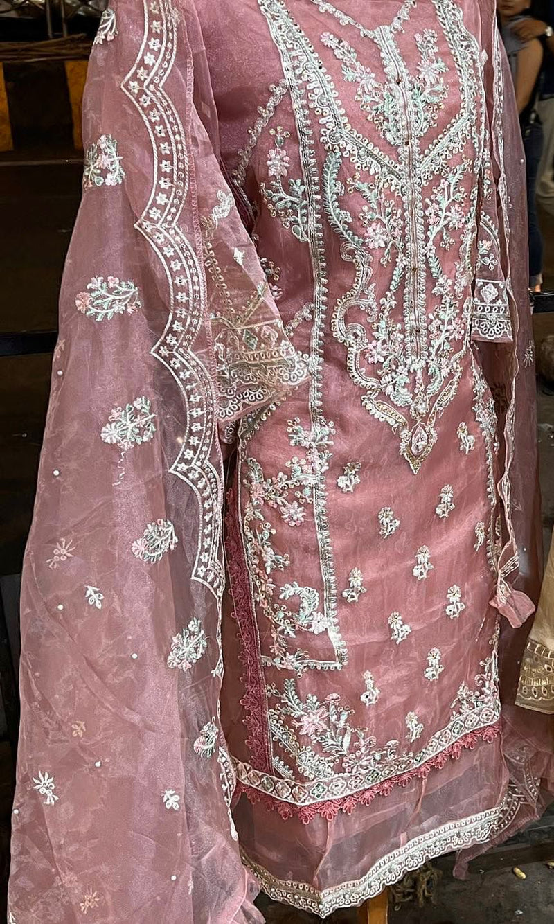 Ziaaz Noor Georgette Stylish Designer Party Wear Pakistani Salwar Suit