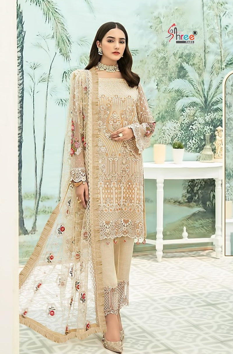 Shree Fabs Dno S 116 Georgette With Heavy Embroidery Stylish Designer Pakistani Salwar Kameez