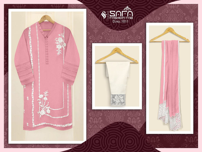 Safa Fashion Dno 1011 Georgette Wtih Heavy Embroidery Work Stylish Designer Pert Kurti