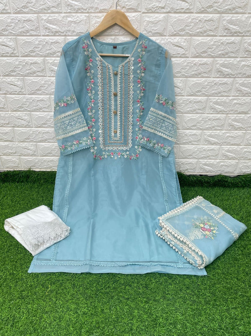 Deepsy Suit Dno 219 To 221 Silk With Heavy embroidery Stylish Designer Party Wear Pret Kurti