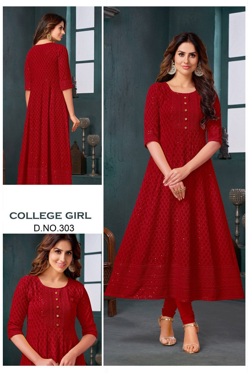 Wooglee Salonee Vol 2 Catalog Latest Designer Wear Ladies Kurtis