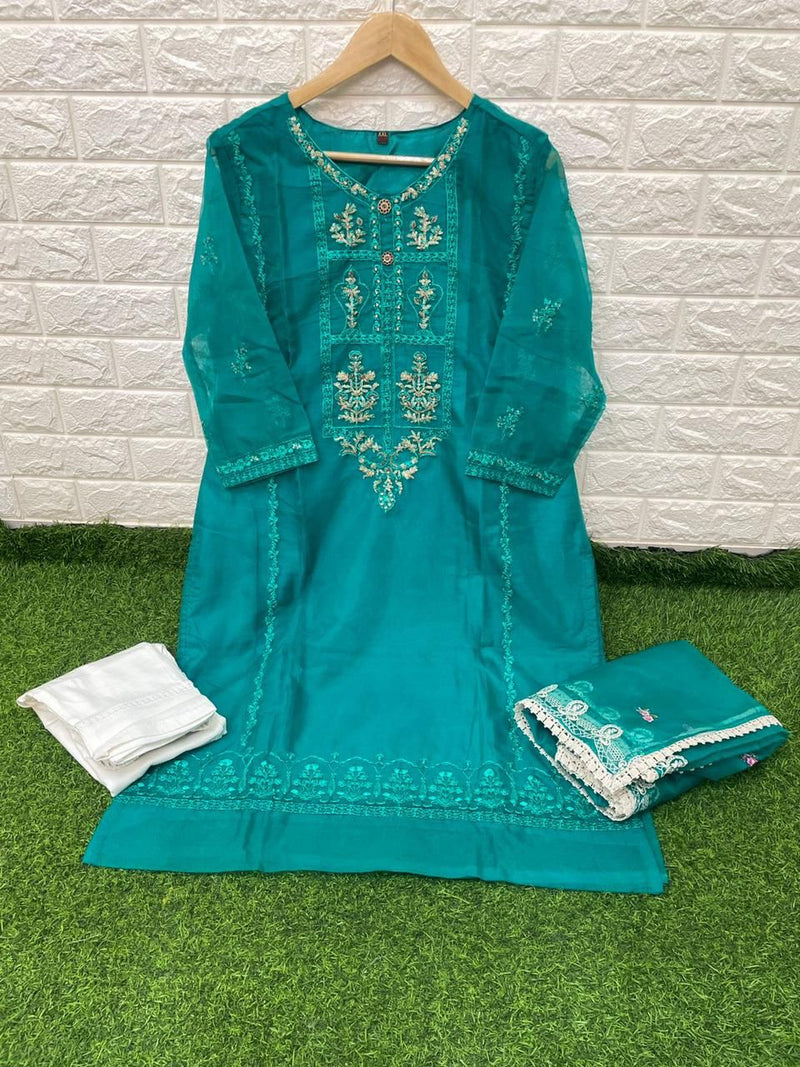 Deepsy Suit Dno D 223 Pure Cotton With Embroidery Work Stylish Designer Pakistani Party Wear Pret Kurti