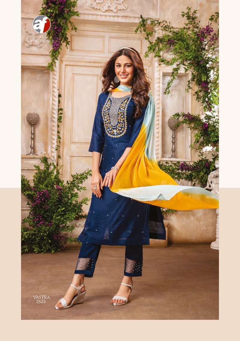 Af Fashion Dno 2521 To 2526 Viscose With Hand Work Stylish Designer Party Wear Kurti