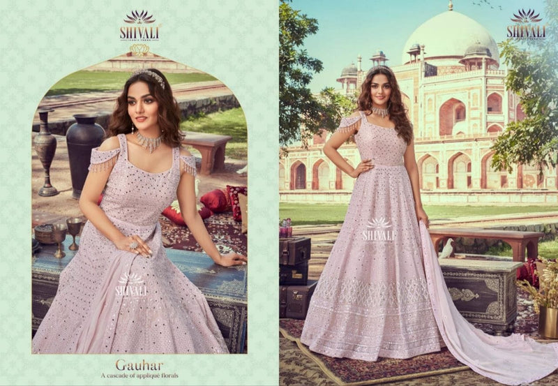 S4u Shivali Gauhar Fancy With Heavy Embroidery Work Stylish Designer Wedding Wear Lehenga