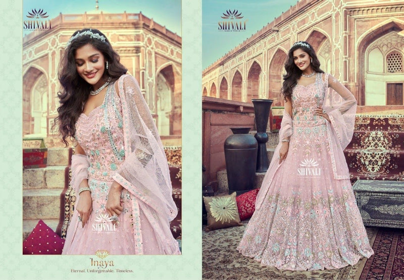 S4u Shivali Inaya Fancy With Heavy Embroidery Work Stylish Designer Wedding Wear Lehenga