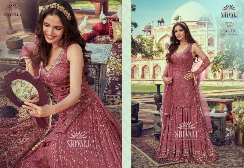 S4u Shivali Sana Fancy With Heavy Embroidery Work Stylish Designer Wedding Wear Kurti