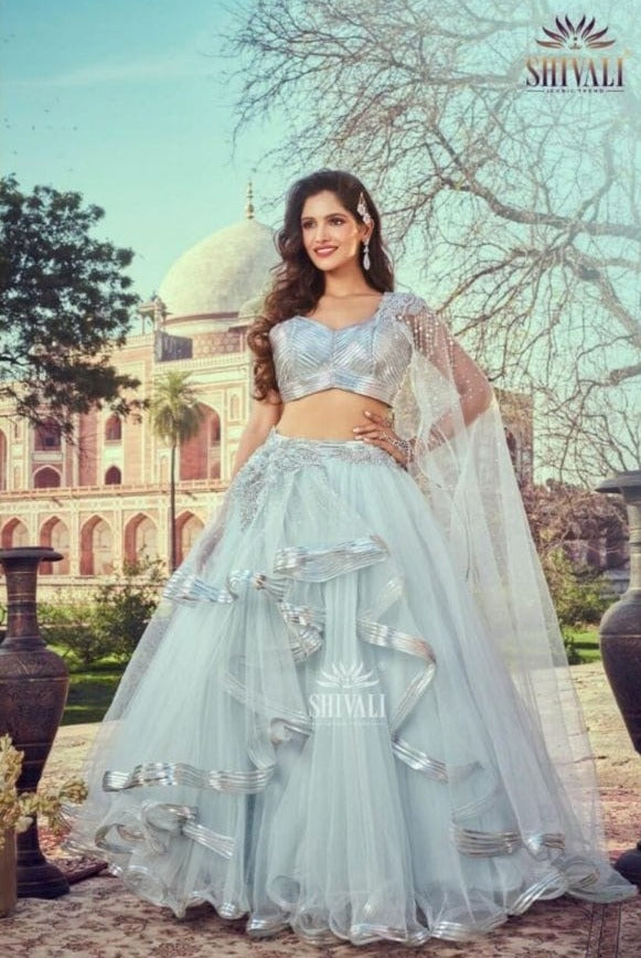 S4u Shivali Shaheen Fancy With Heavy Embroidery Work Stylish Designer Wedding Wear Lehenga