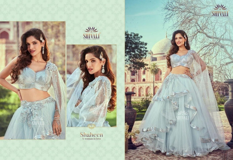 S4u Shivali Shaheen Fancy With Heavy Embroidery Work Stylish Designer Wedding Wear Lehenga