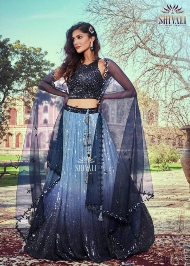 S4u Shivali Jheel Fancy With Heavy Embroidery Work Stylish Designer Wedding Wear Lehenga