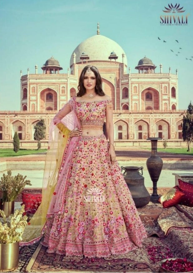 S4u Shivali Jannat Fancy With Heavy Embroidery Work Stylish Designer Wedding Wear Lehenga