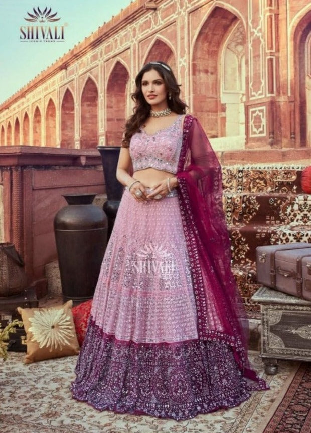 S4u Shivali Khwaab Fancy With Heavy Embroidery Work Stylish Designer Wedding Wear Lehenga