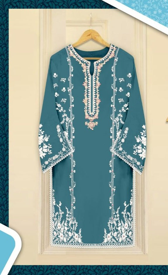 Safa Fashion Dno 1043 Georgette With Heavy Embroidery Work Stylish Designer Fancy Pret Kurti