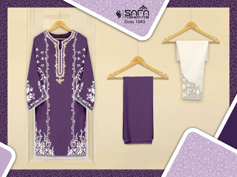 Safa Fashion Dno 1043 Georgette With Heavy Embroidery Work Stylish Designer Fancy Pret Kurti