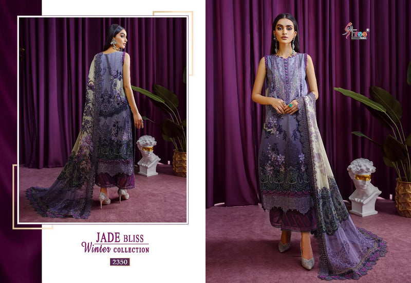 Shree Fabs Jade Bliss Winter Collection Pashmina With Embroidery Work Salwar Kameez