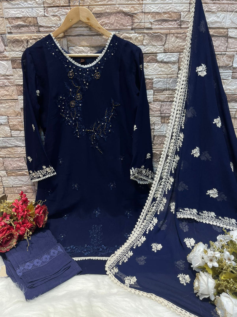 Deepsy Suit Dno 238 Ready Made Collection Georgette With Embroidery Work Stylish Pret Kurti