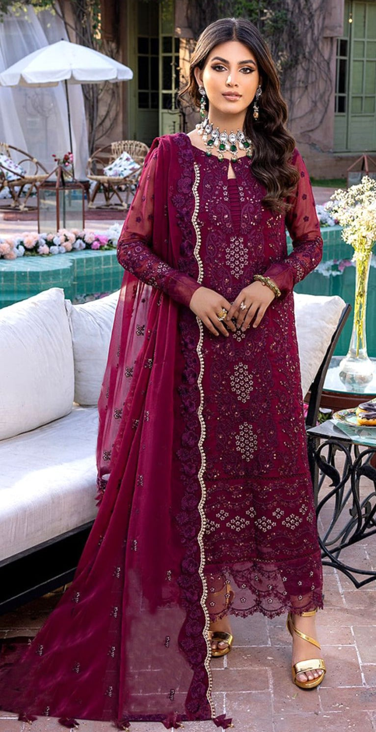 Shanaya Rose Bridal S 115 A Georgette With Heavy Embroidery Work Stylish Designer Party Wear Salwar Kameez