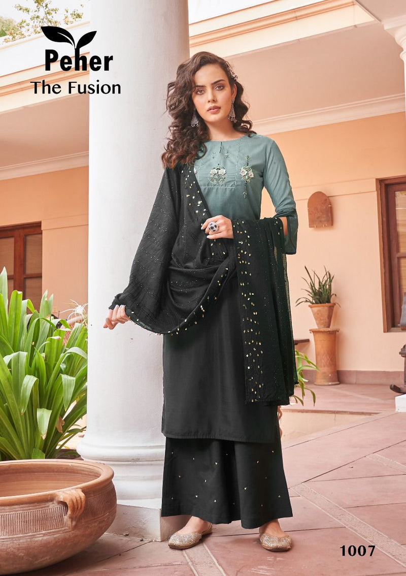 Paher Dno 1006 To 1011 Rayon With Fancy Work Stylish Designer Casual Wear Kurti