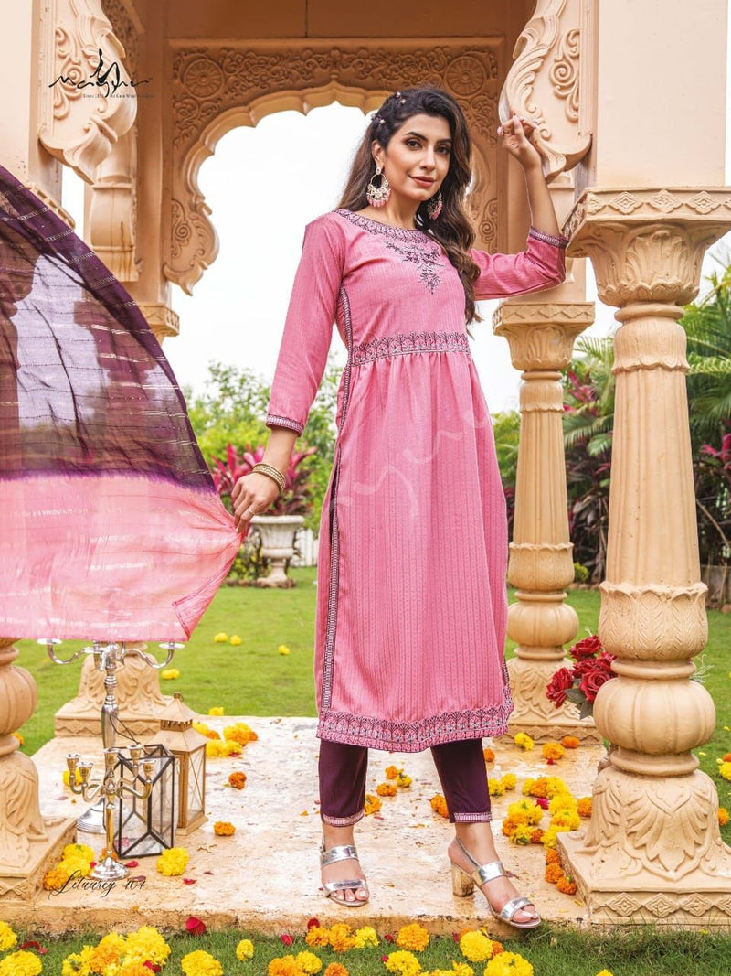 Mayur Sitaarey Fancy With Beautiful Work Stylish Designer Festive Wear Fancy Long Kurti