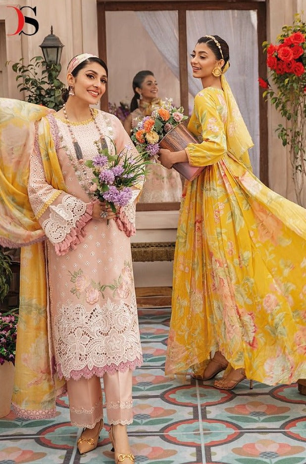 Deepsy Suit Mushq Pure Cotton With Heavy Beautiful Embroidery Work stylish Designer Festive Wear Salwar Kameez