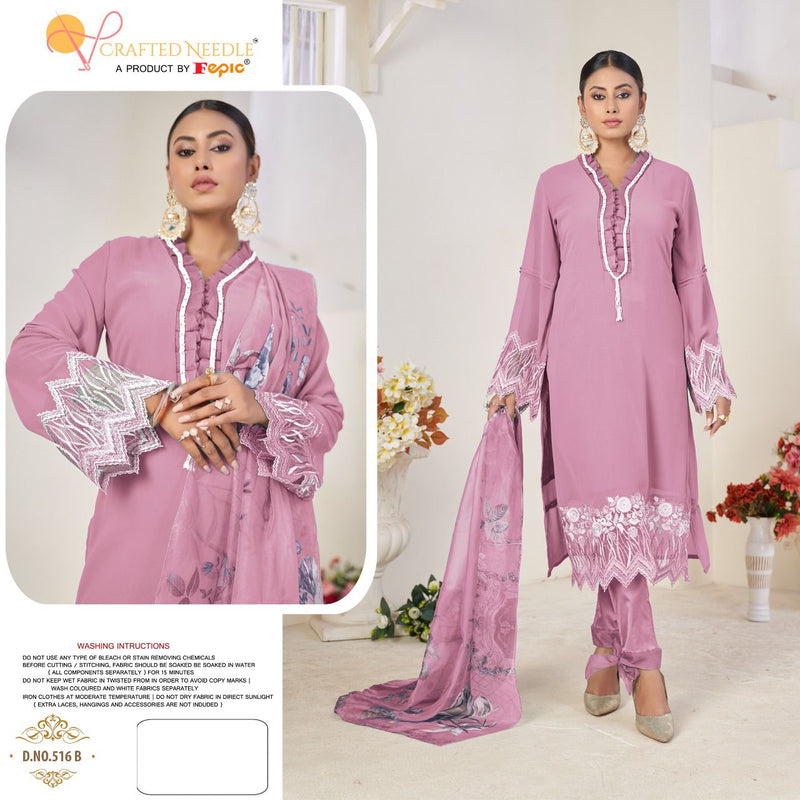 Luxury Dno Cn 16 B Georgette With Heavy Embroidery Work Stylish Designer Casual Wear Pret Kurti