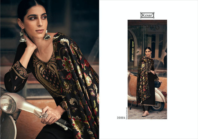 Kesar Brasso Velvet With Beautiful Work Stylish Designer Party Wear Salwar Kameez