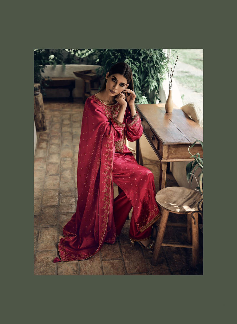 Varsha The Tales Of Tradition Velvet With Heavy Beautiful Work Stylish Designer Party Wear Salwar Kameez