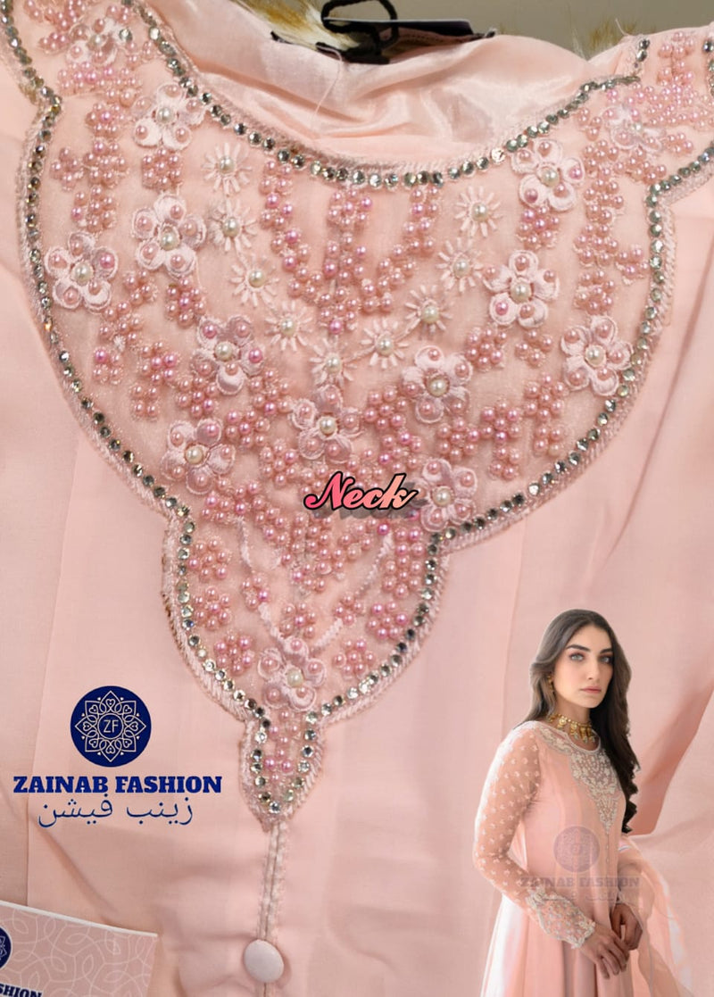 Zainab Fashion Dno Zf 1217 Georgette With Fancy Work Stylish Designer Party Wear Fancy Kurti