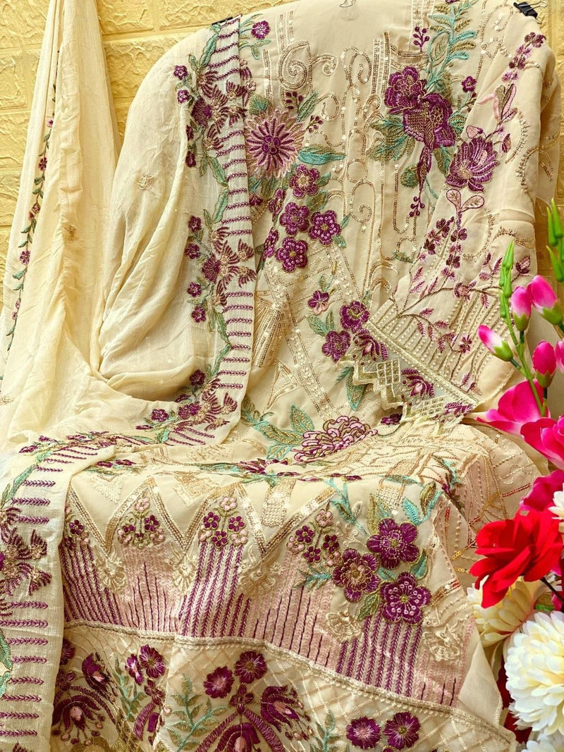 Deepsy Suit Dno 1010 Georgette With Beautiful Embroidery Work Stylish Designer Pakistani Salwar Kameez